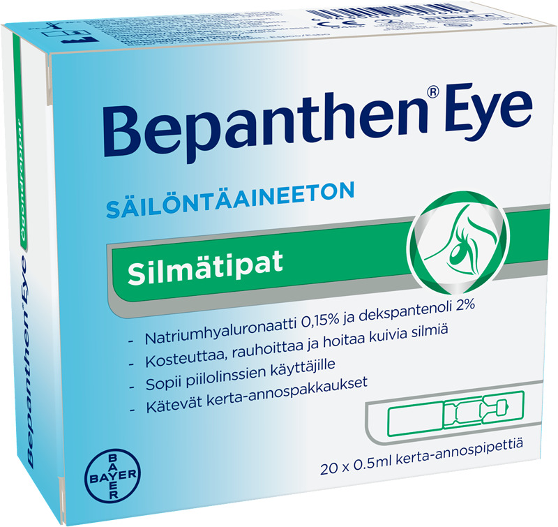 Bepanthen Eye Silmätipat 20x0,5 ml