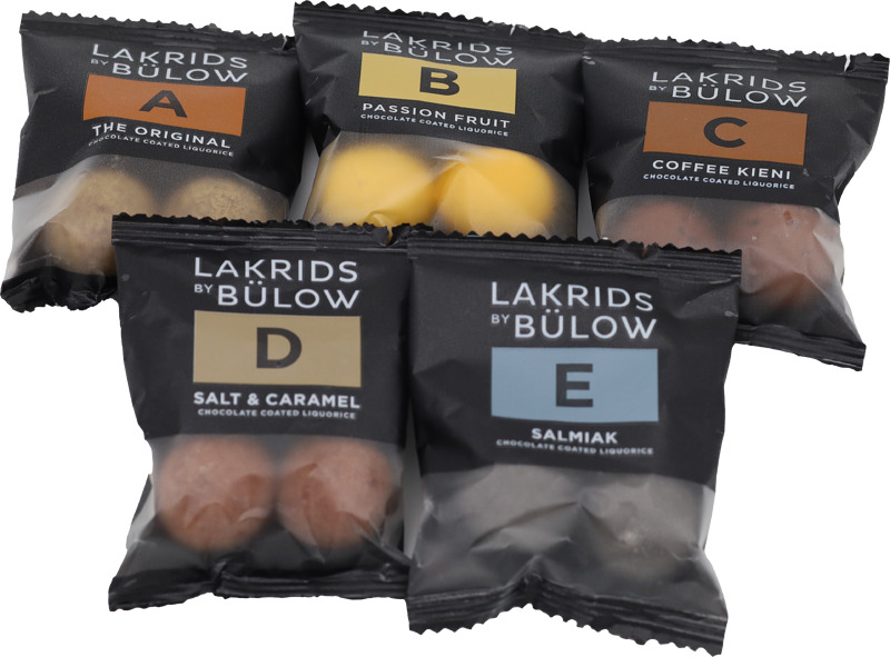 Mini Lakdrids by Bülow 2 kpl annospussi. 5 eri makua!