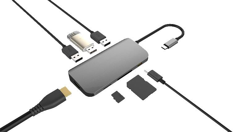 Usb-c Telakka 7-in-1