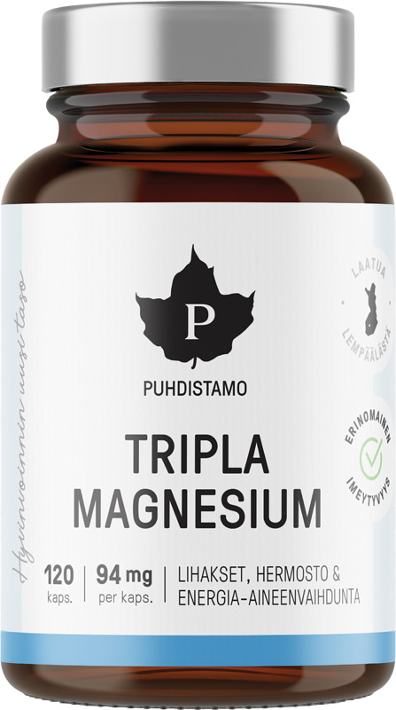 Puhdistamo tripla magnesium