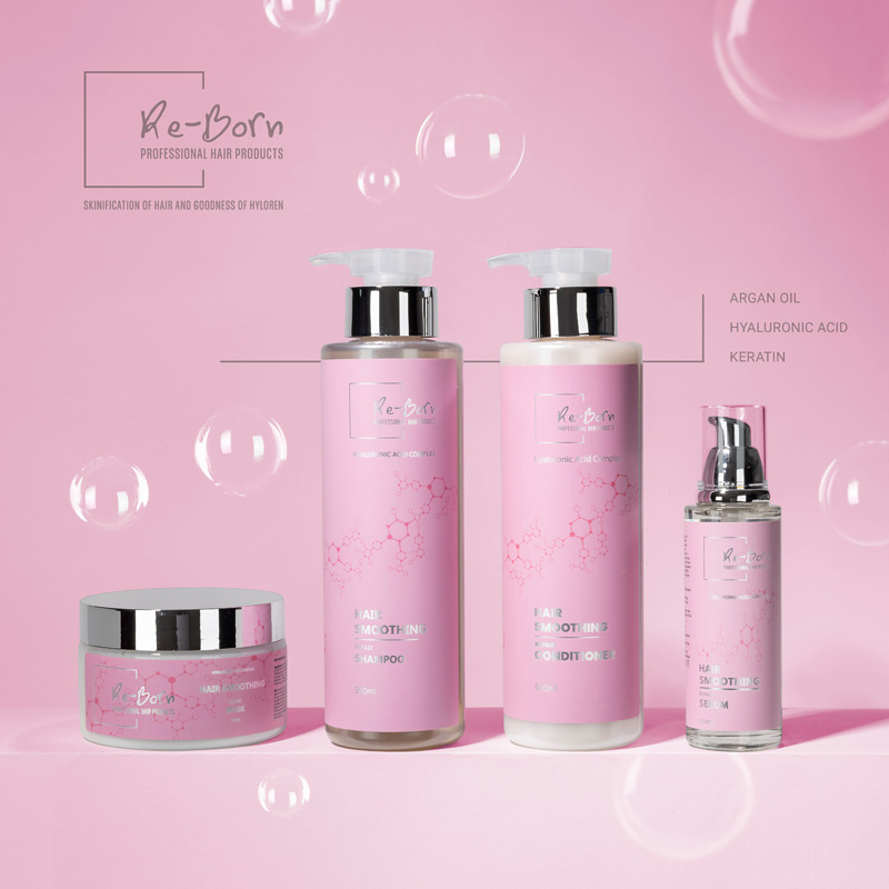 Re-Born Hairsolutions Smoothing Collection -hiustenhoitotuotteet 