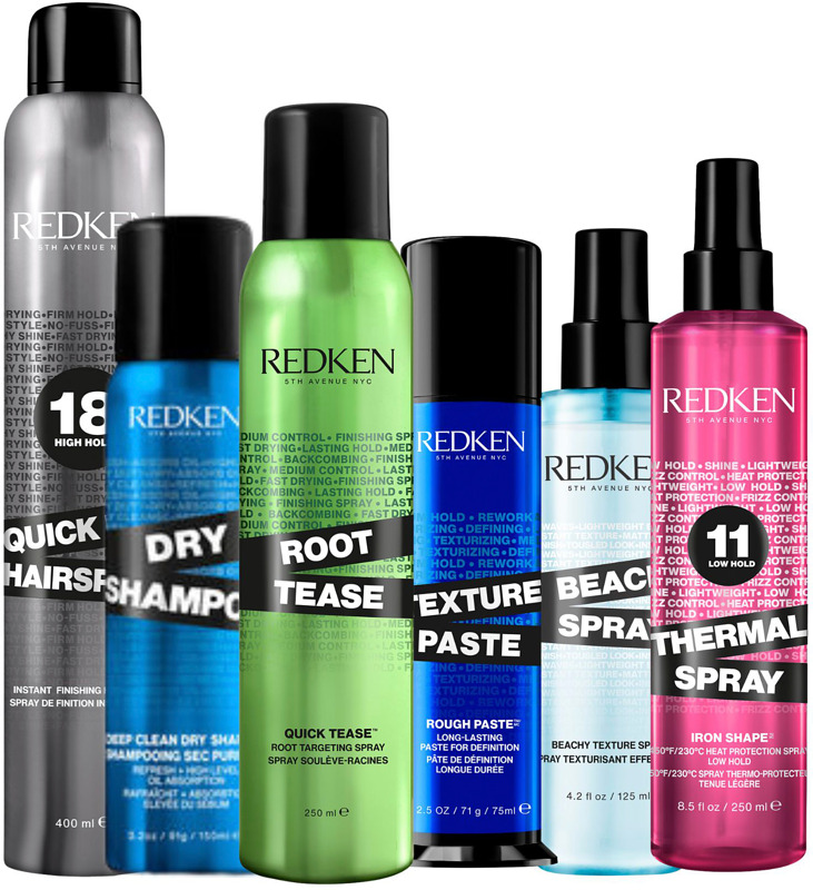 Erä Redken-tuotteita 