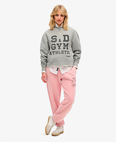 Kaikki naisten Superdry-collegehousut 
