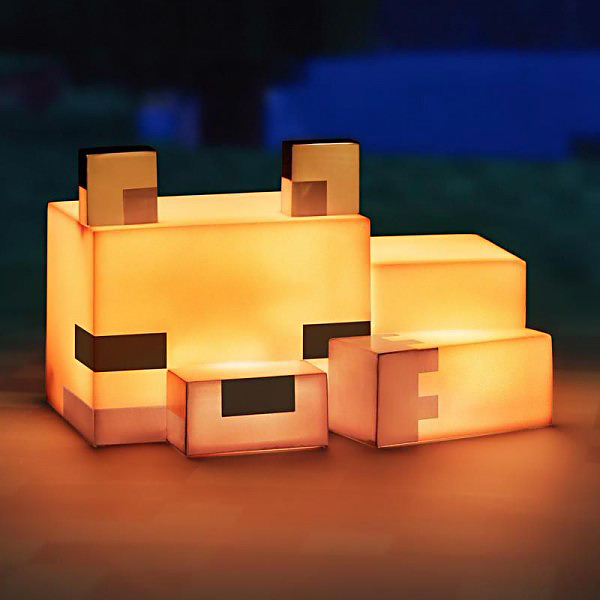 Lamppu: Minecraft - Fox Light (16 cm)