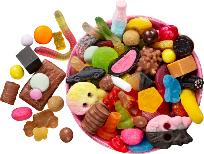 Candy King Premium -irtomakeiset. Rajoitus 2 kg/talous.
