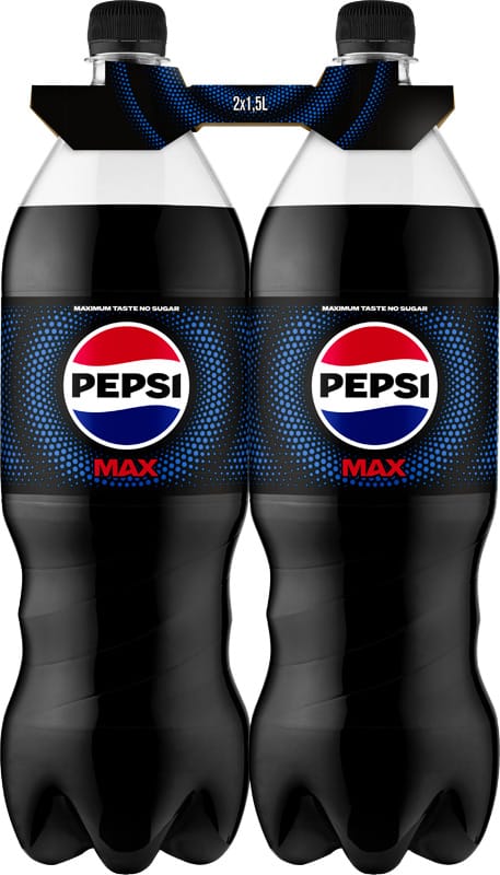 Pepsi Max 2 x 1,5 l sis. pantit 0,80 €