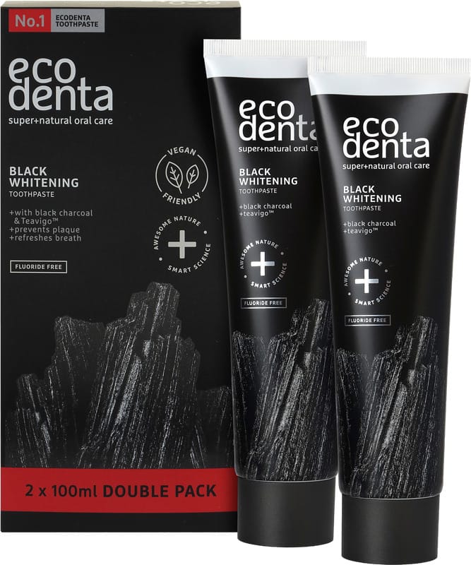 Ecodenta valkaiseva hammastahna 2 kpl/pkt