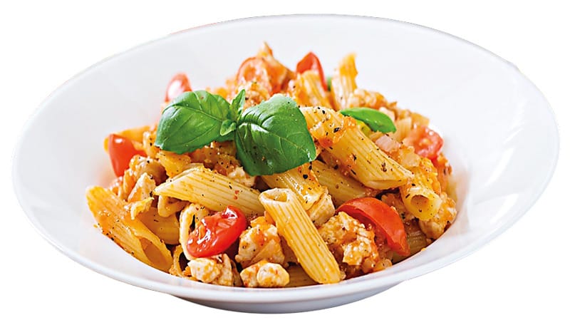 Kanasienipasta + pieni limu