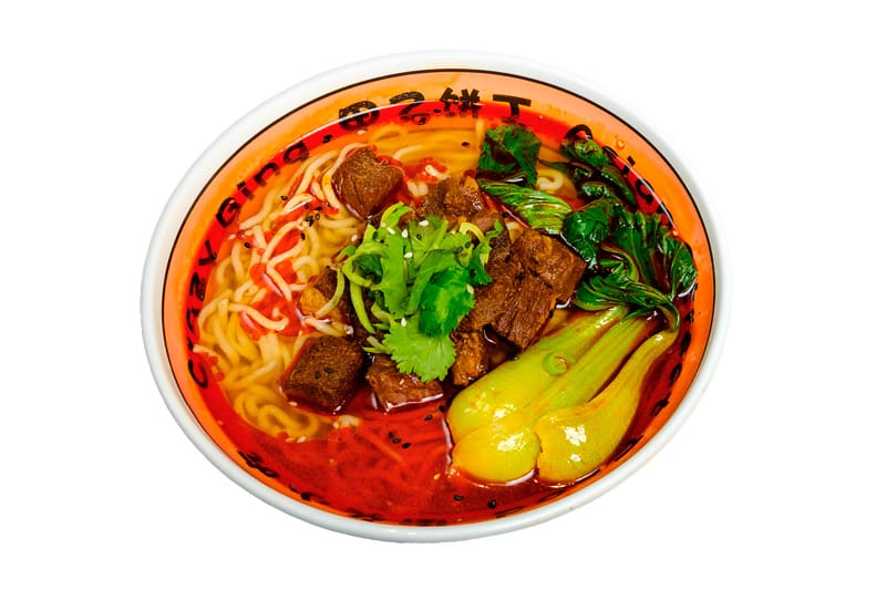 Braised beef noodle soup