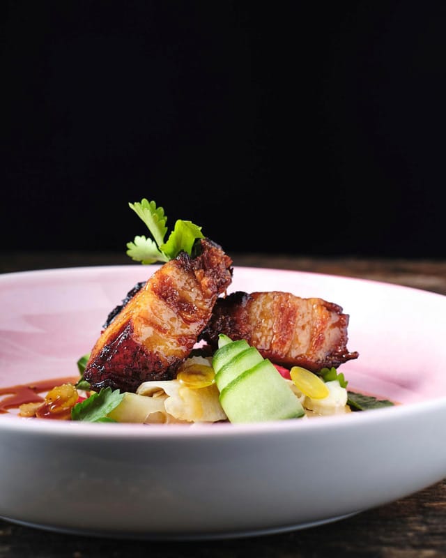4 ruokalajin menu 