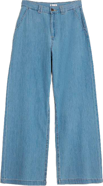Slouch wide jeans