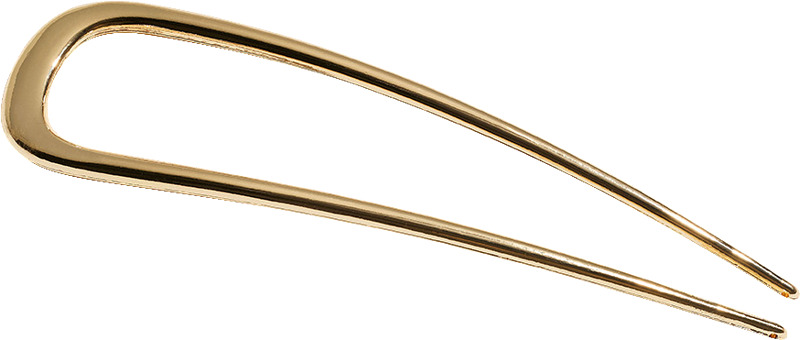 Kullanvärinen ranskalainen hiusneula