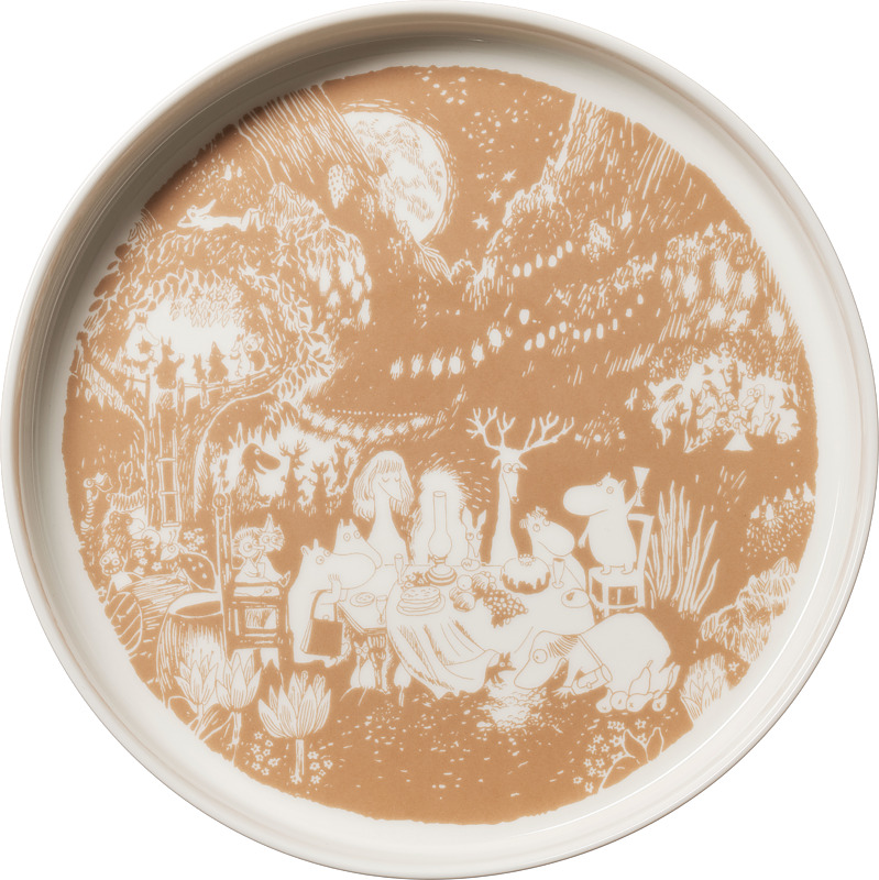 Muumi-piirakkavuoka 28 cm Juhlan aika