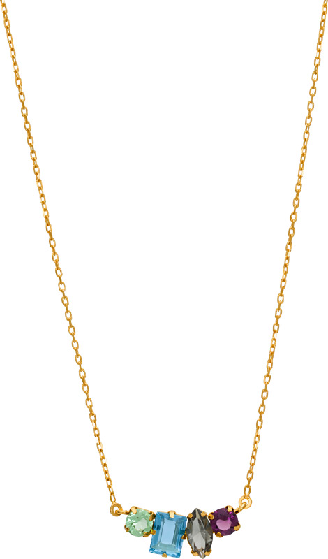 Mood kullattu hopeinen kaulakoru (20151746)