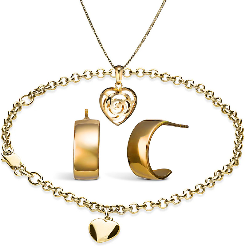 Kultaiset Vittoria-korut 