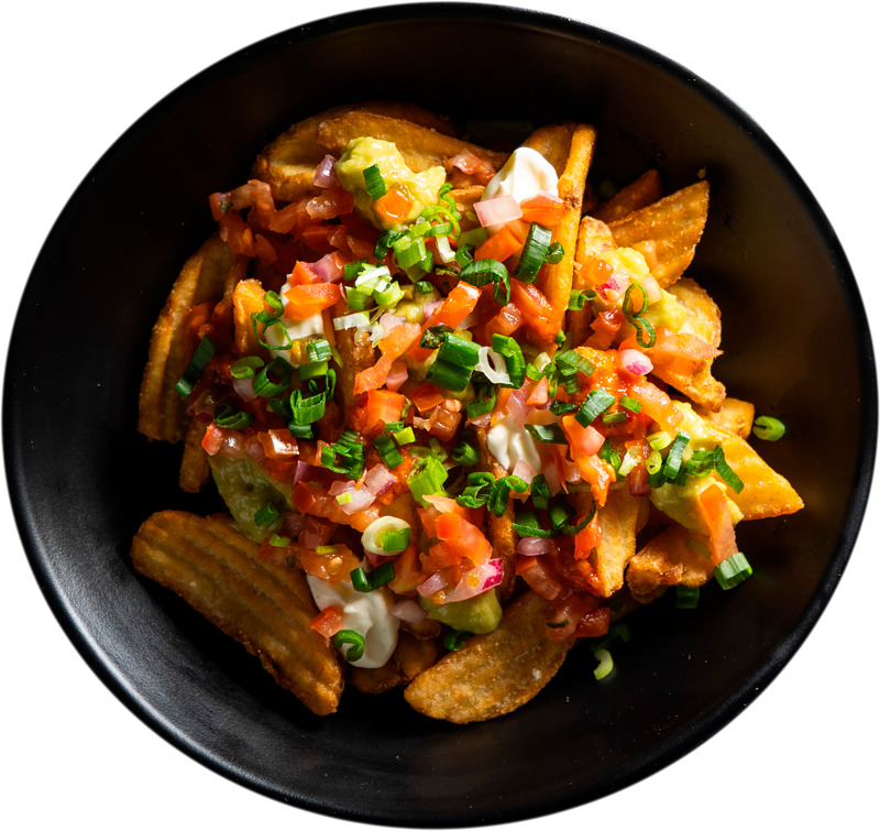 Pääruoan ostajalle annoksen perunat tuunattuna versiona 