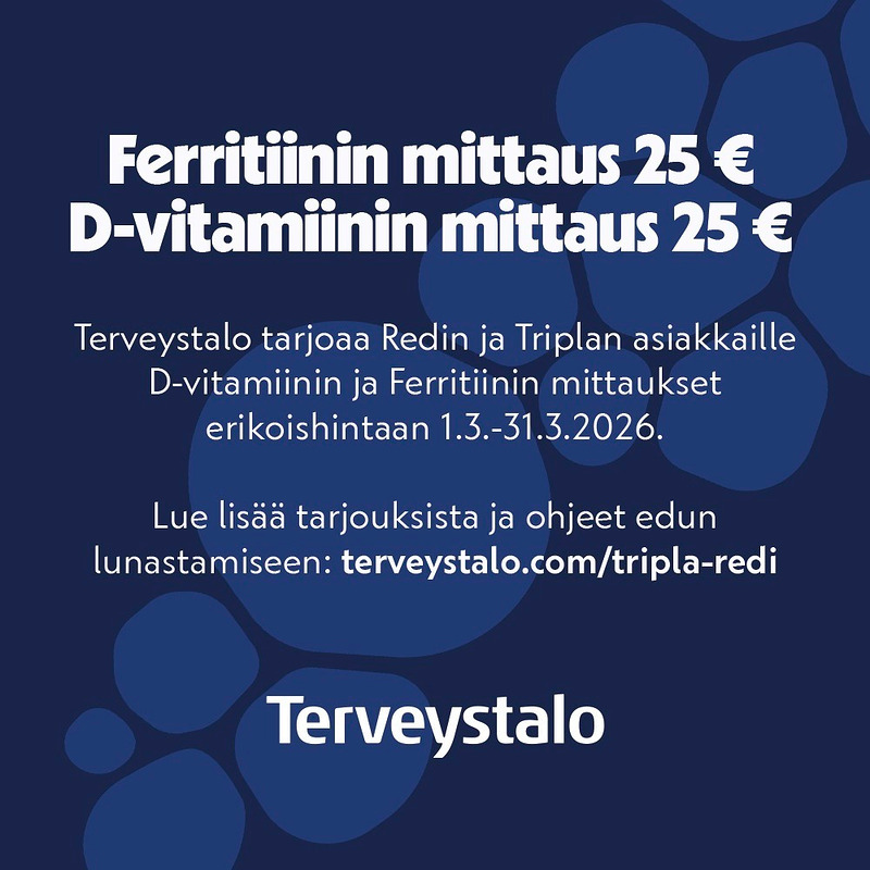 D-vitamiinin mittaus