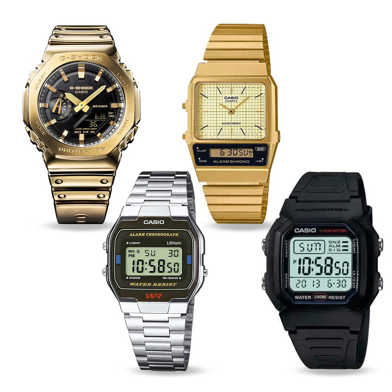 Casio-kellot