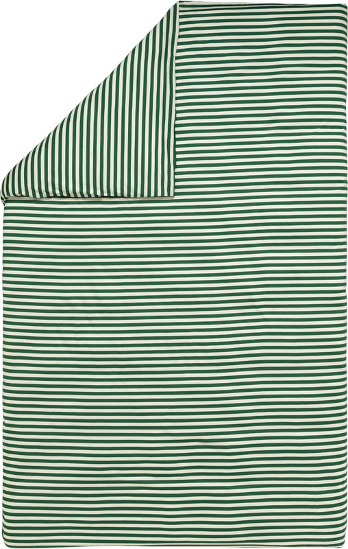 Tasaraita-trikoopussilakana 150x210 cm