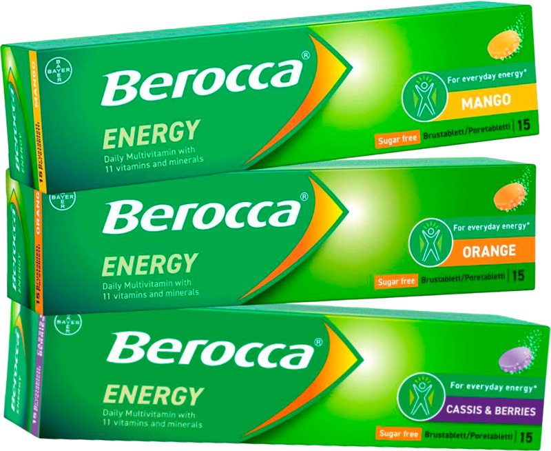 Berocca monivitamiini 15 poretabl.