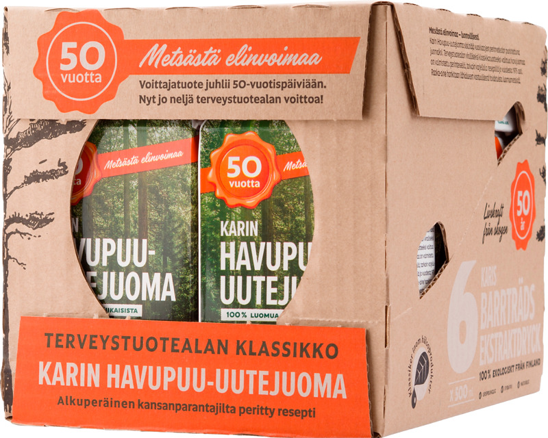 Karin Havupuu -uutejuoma 6-pack
