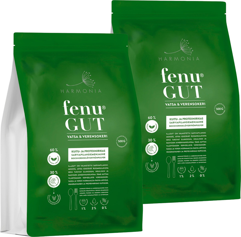 2 x Fenugut-sarviapilasiemenjauhe 500 g
