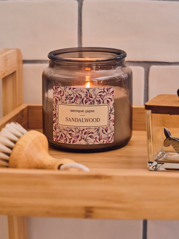Tuoksukynttilä Rose, Sandalwood tai Orange Blossom