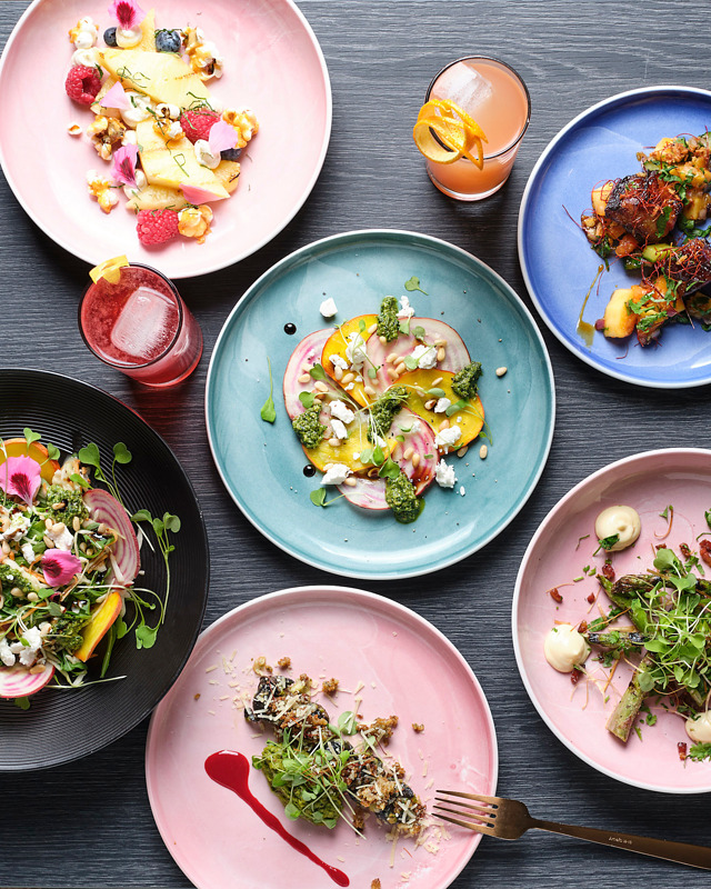 5 ruokalajin menu